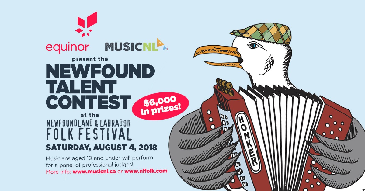 EQUINOR MUSICNL NEWFOUND TALENT CONTEST 2018