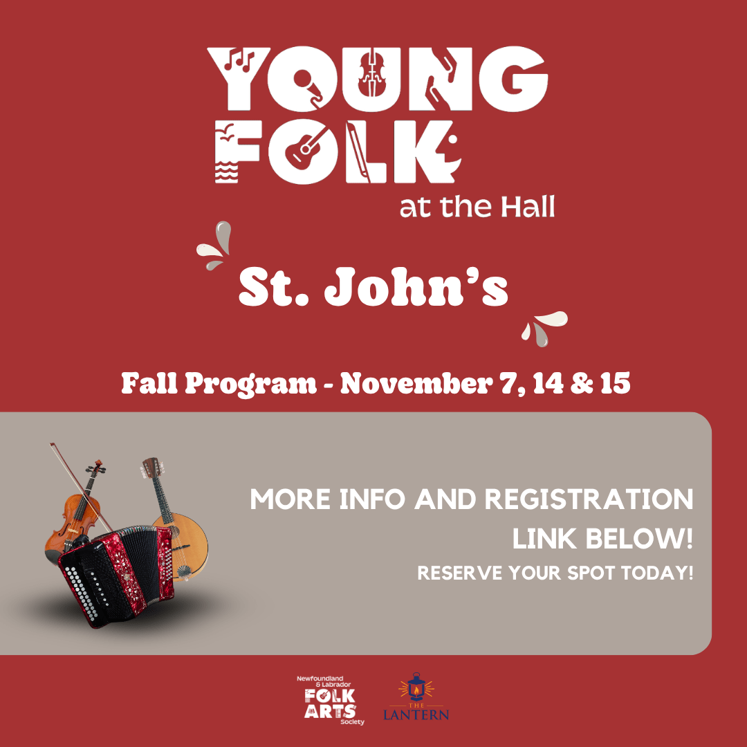 Young Folk at the Hall – This Fall in St. John’s